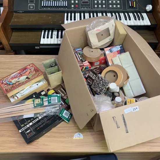 Large Assortment of Art Supplies