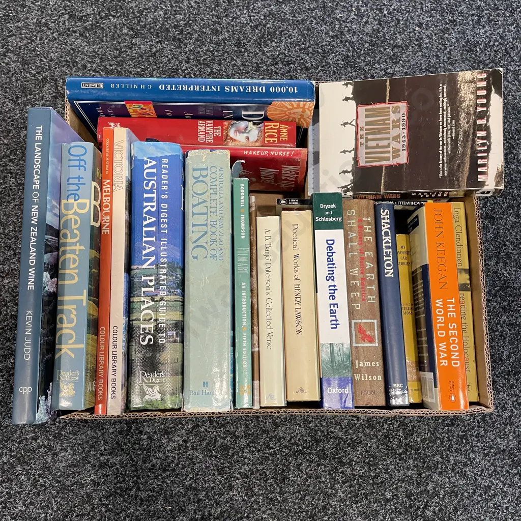 Selection of Ficton and Non-ficton Books DONATED Image 1++