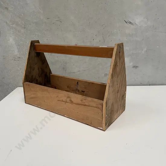 Vintage Wooden Tool Box