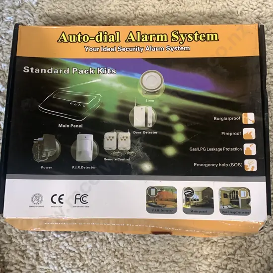 Boxed as new Auto Dial Alarm System