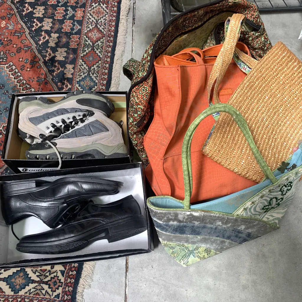 Assorted Handbags with Boxed Shoes Image 1++