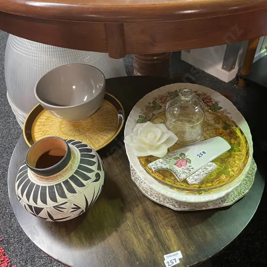 Assorted Collectable Pottery etc ADDED TO BOX LOT _ UNSOLD SO DONATED