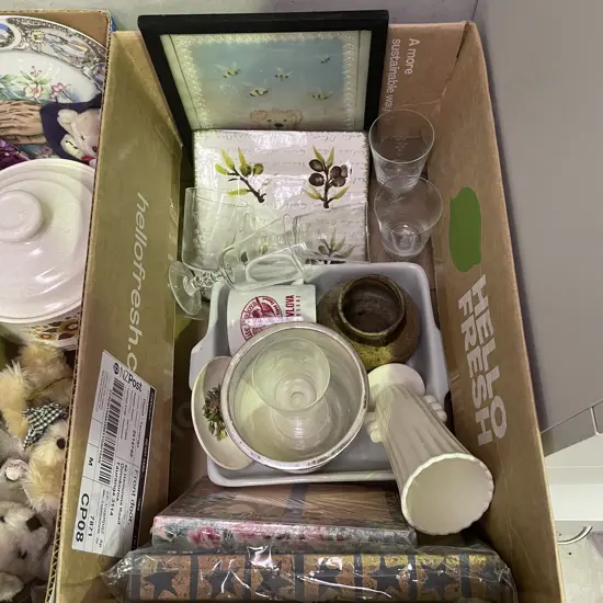 Box of Assorted Items