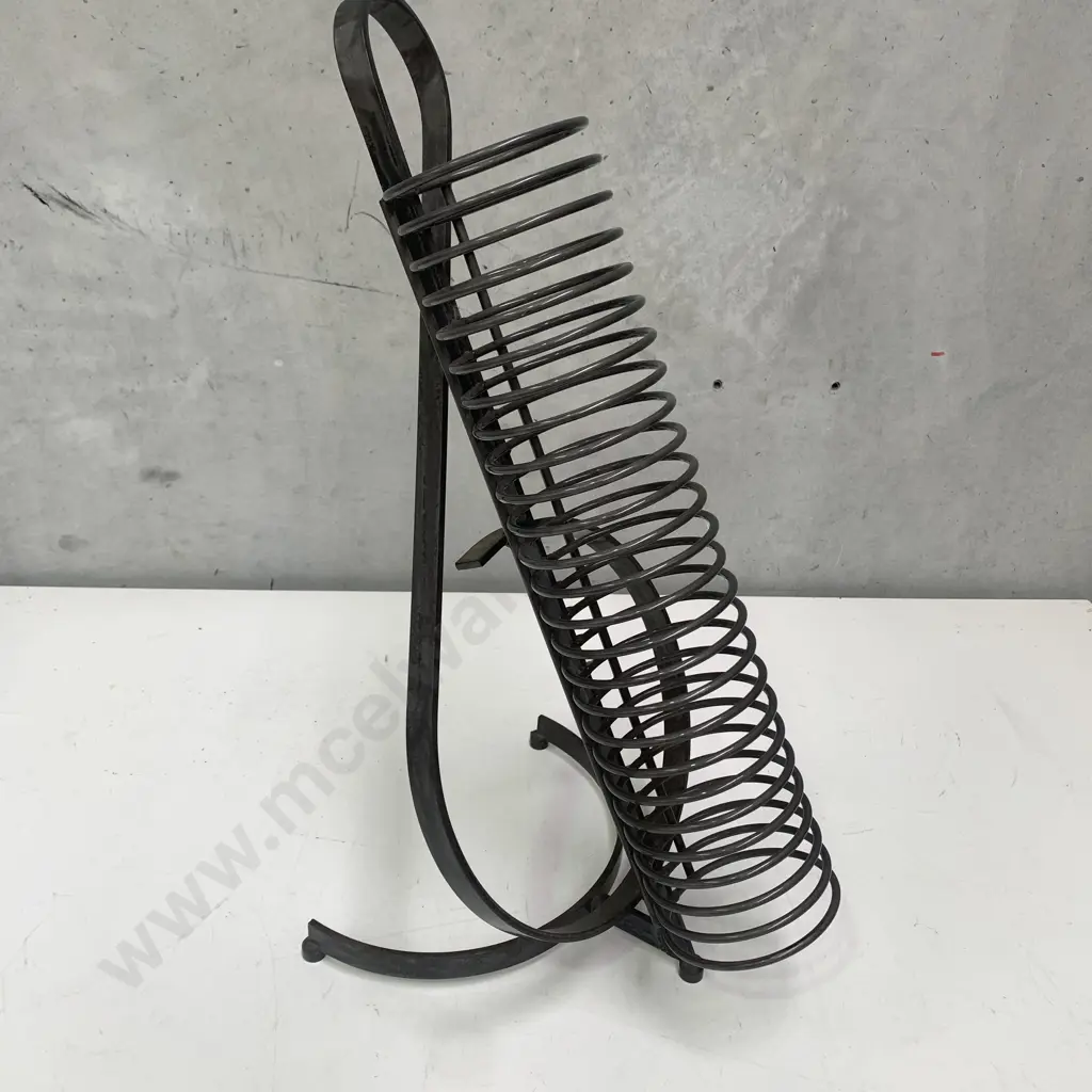 Wrought Metal Music Note CD Stand H55cm Image 1++