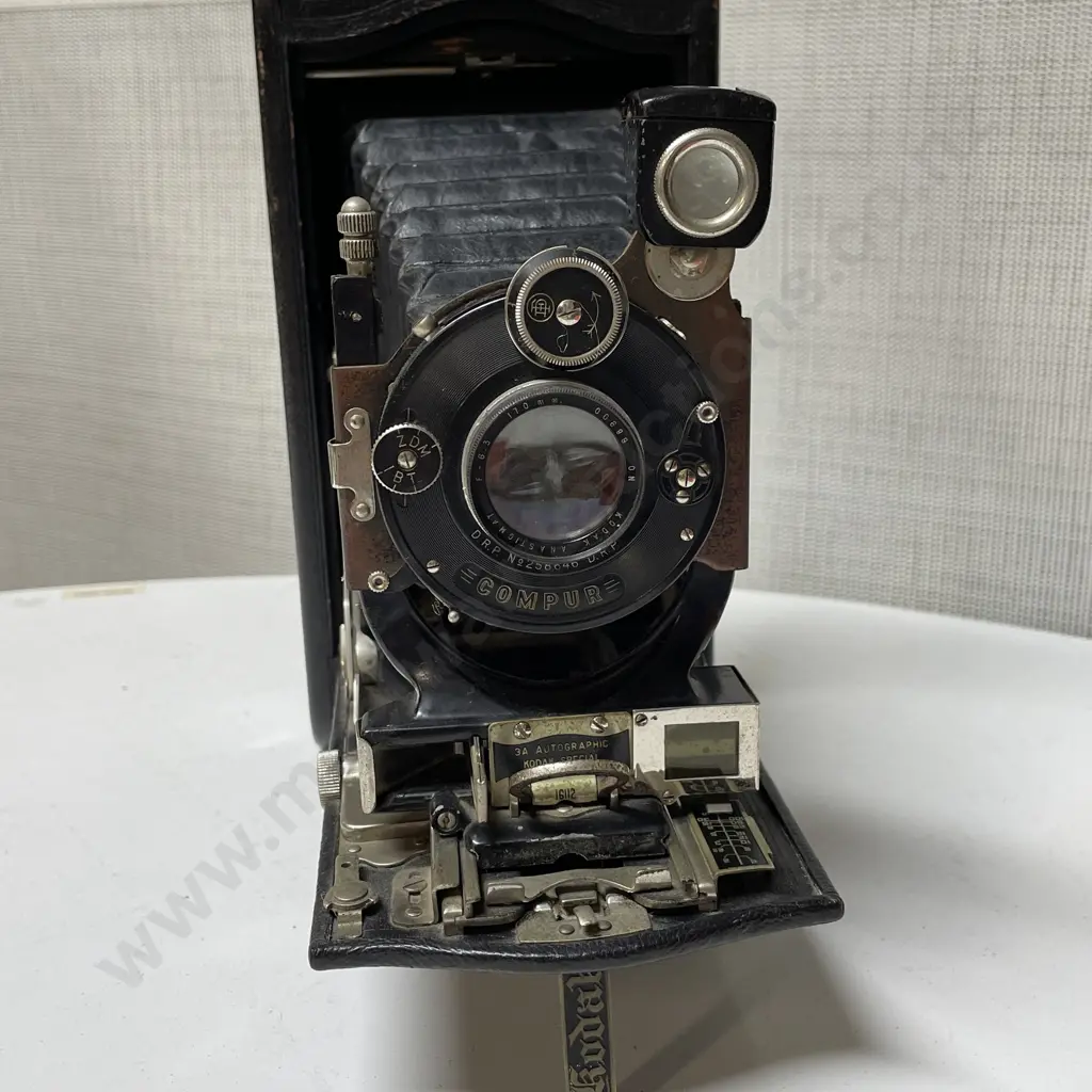 Antique Kodak 3A Autographic Special Compur Camera Model B  Image 1++