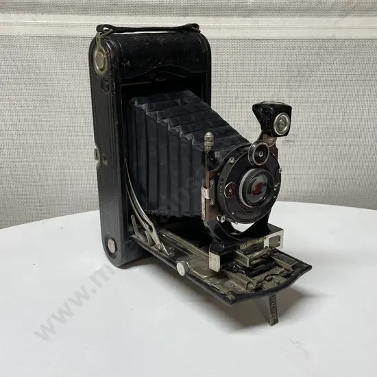 Antique Kodak 3A Autographic Special Compur Camera Model B 