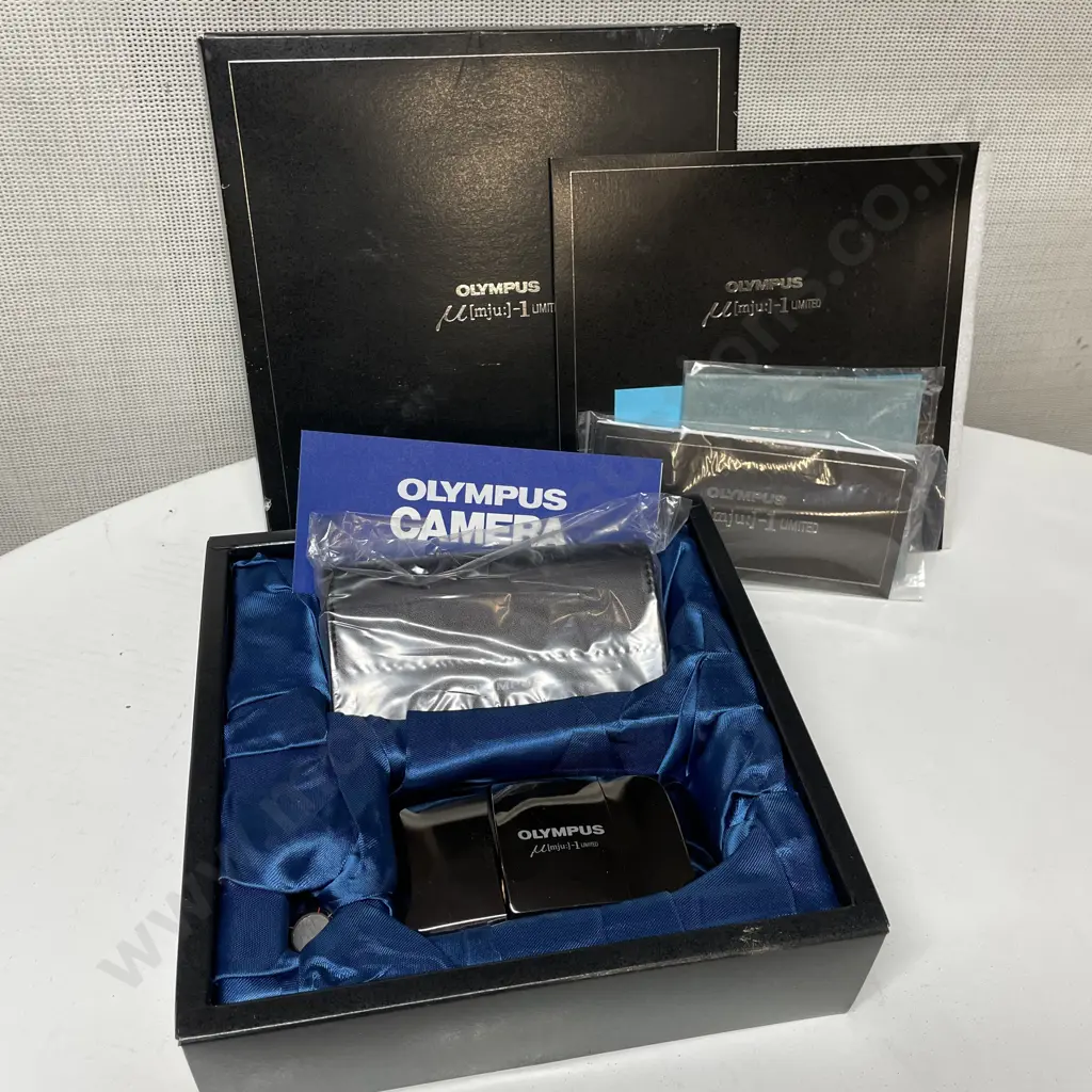 Boxed Olympus U(MJU)-1 Ltd Camera with accessories Image 1++