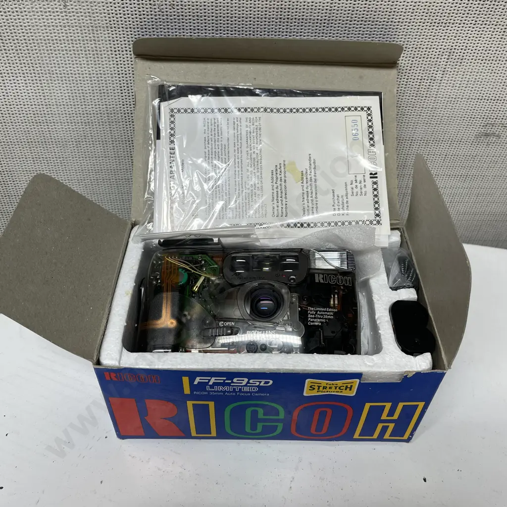 Boxed Ricoh Fully Automatic 35mm Camera Image 1++