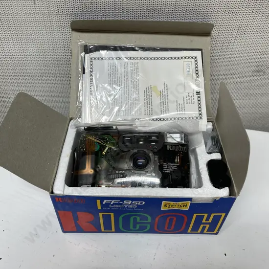 Boxed Ricoh Fully Automatic 35mm Camera
