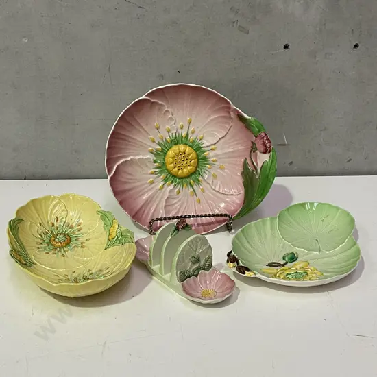 Carlton Ware Buttercup and Lily patterned items