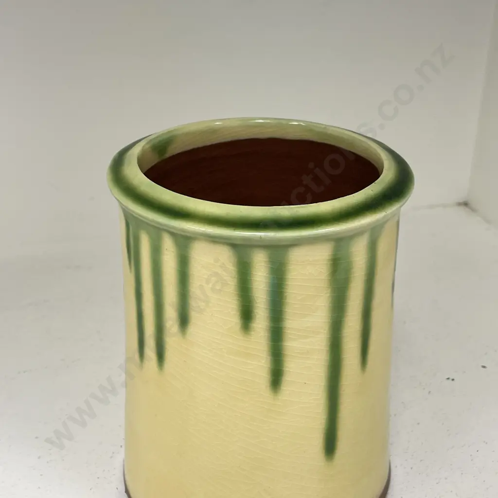 Tony Sly Art Pottery Jar/Vase H16cm Image 1++