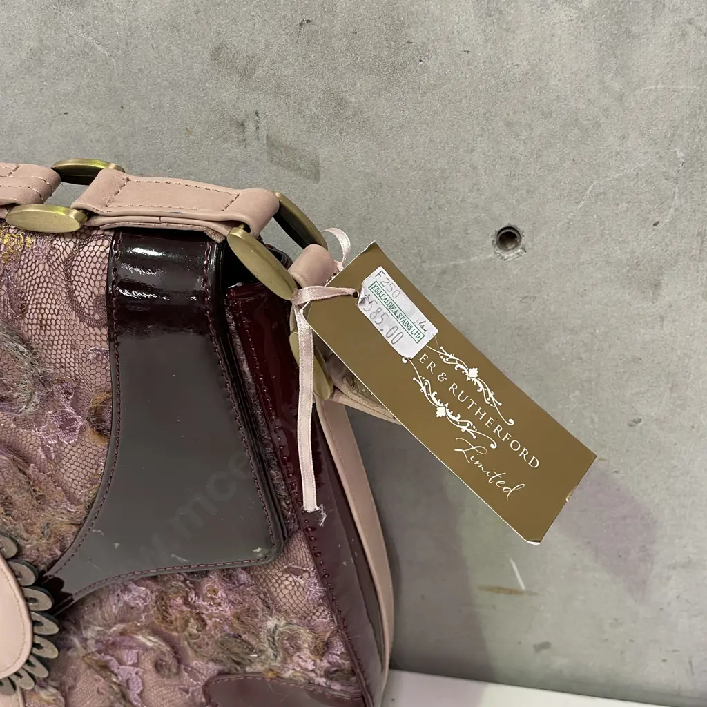 Designer Handbag. Labelled Spencer and Rutherford Image 1++