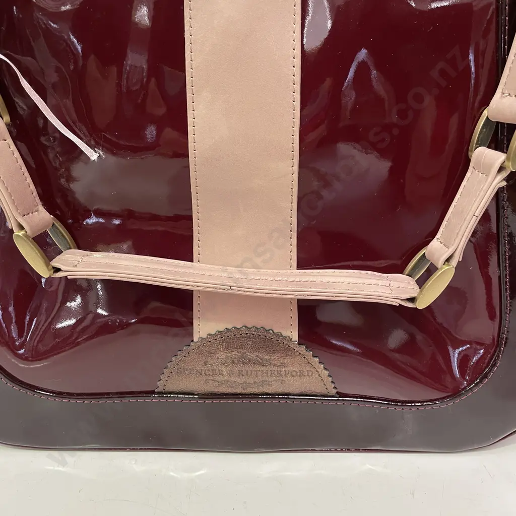 Designer Handbag. Labelled Spencer and Rutherford Image 1++