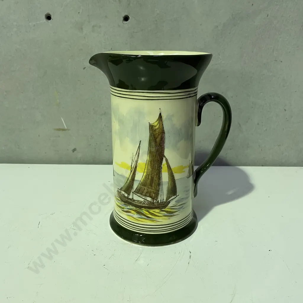 Royal Doulton Ships/Boats Jug. H18.5cm Image 1++
