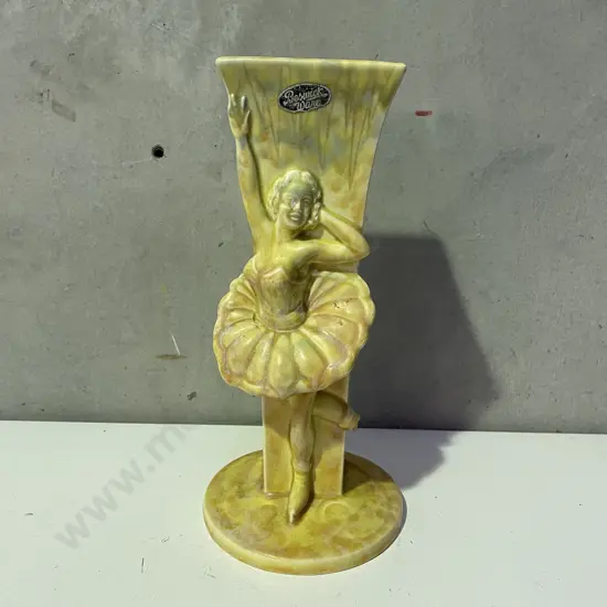 Large Beswick Ballet Dancer Vase (af to foot) H28cm