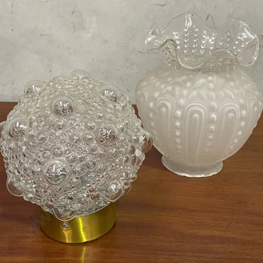 Two Vintage Lamp Shades Image 1++