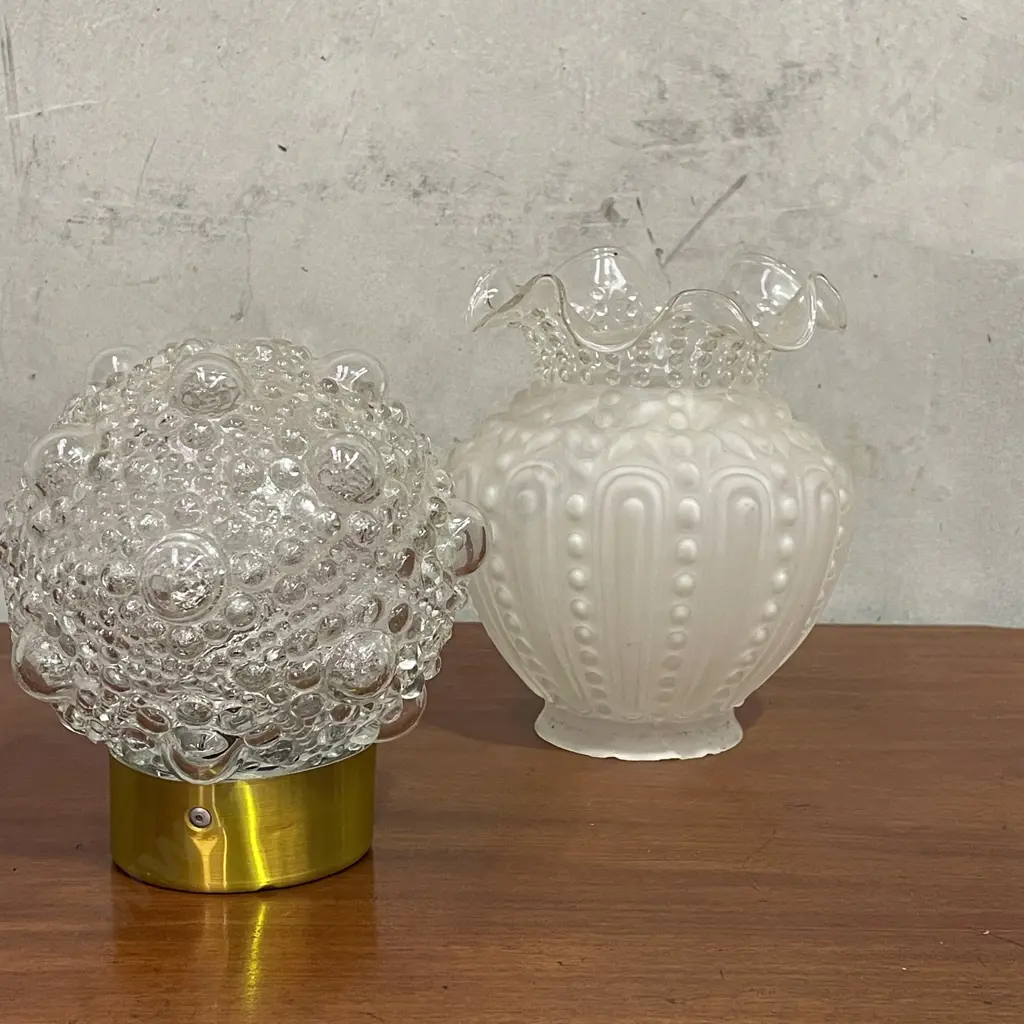 Two Vintage Lamp Shades Image 1++