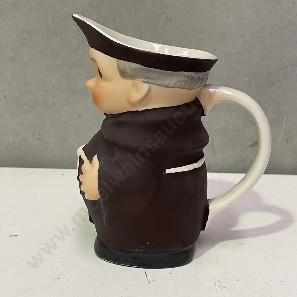 Vintage Goebel Monk Jug H14cm Image 1++