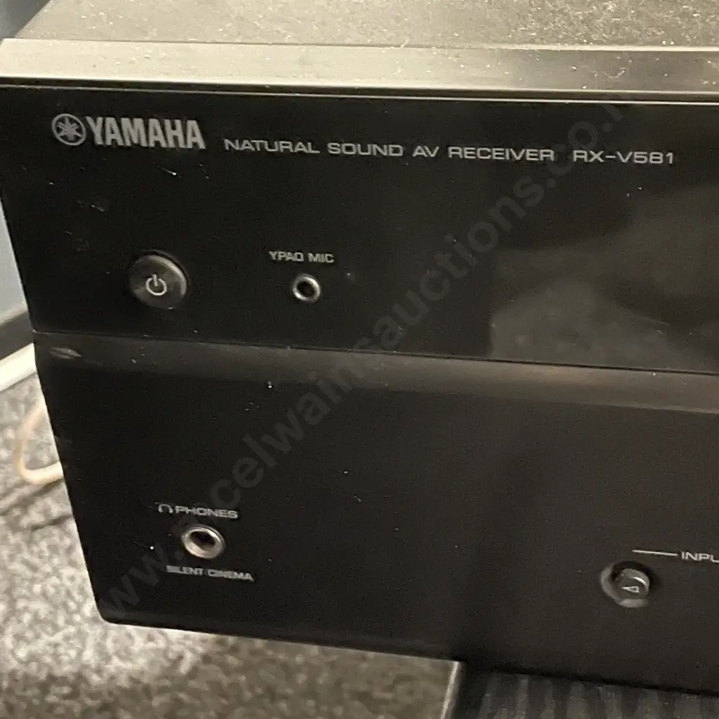 9 Piece Stereo System including Yamaha RX-V581 Reciever Amplifier, Jamo Sub Woofer, Pair of Bowers and Wilkins Speakers, Image 1++