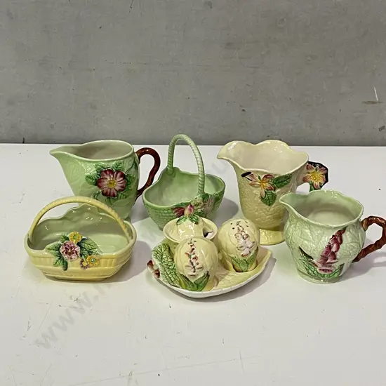 Assorted Carlton Ware items including baskets