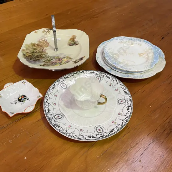 Early Wileman and Shelley Assorted items