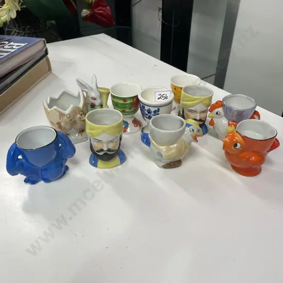 Selection of Decorative Egg Cups