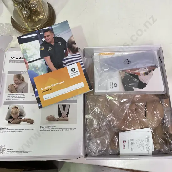 St Johns Boxed "Learn CPR" Kit with Workbook