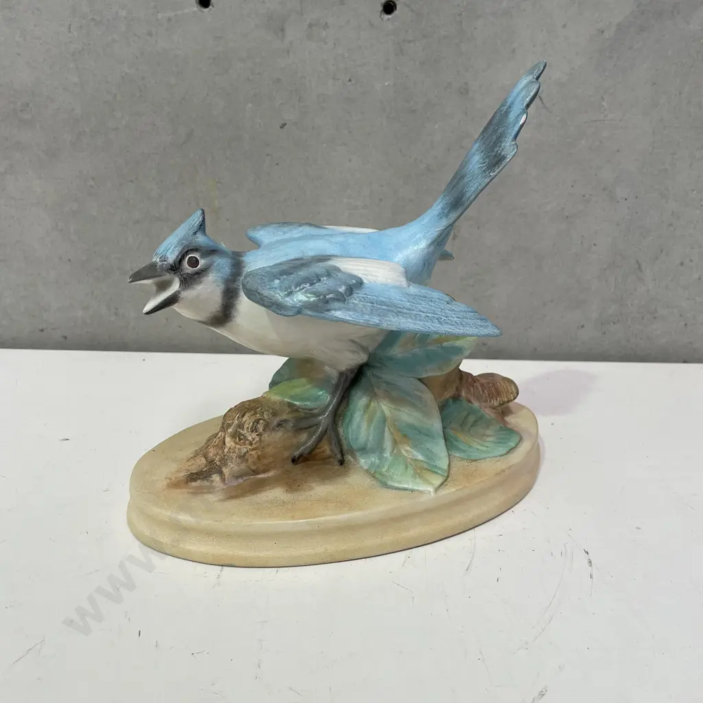 Handpainted Ceramic Bird Figurine Image 1++
