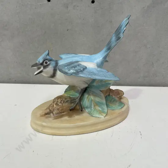 Handpainted Ceramic Bird Figurine