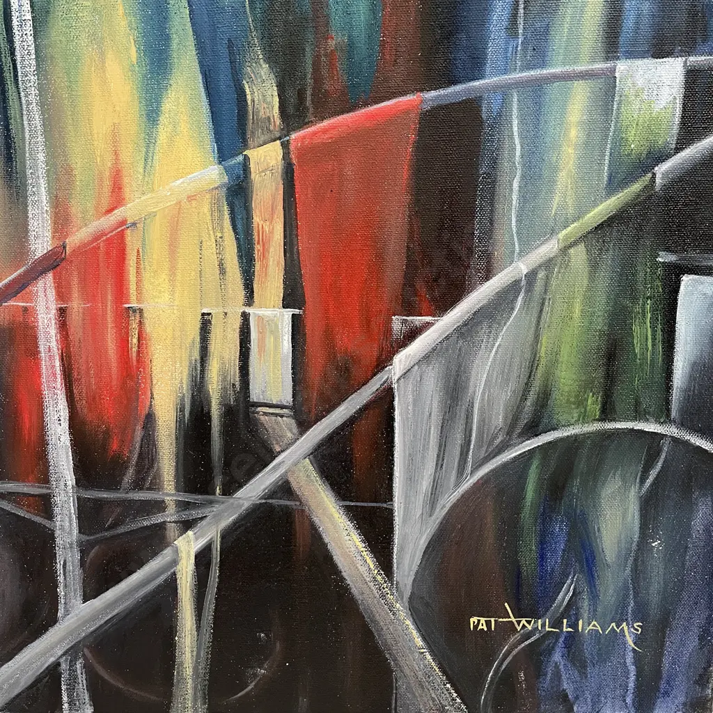 Original Artwork Signed Pat Williams, 41 x 61cm Image 1++