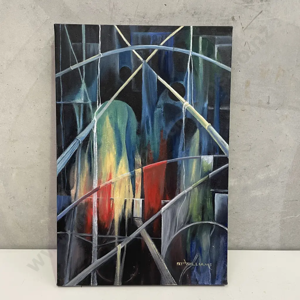Original Artwork Signed Pat Williams, 41 x 61cm Image 1++