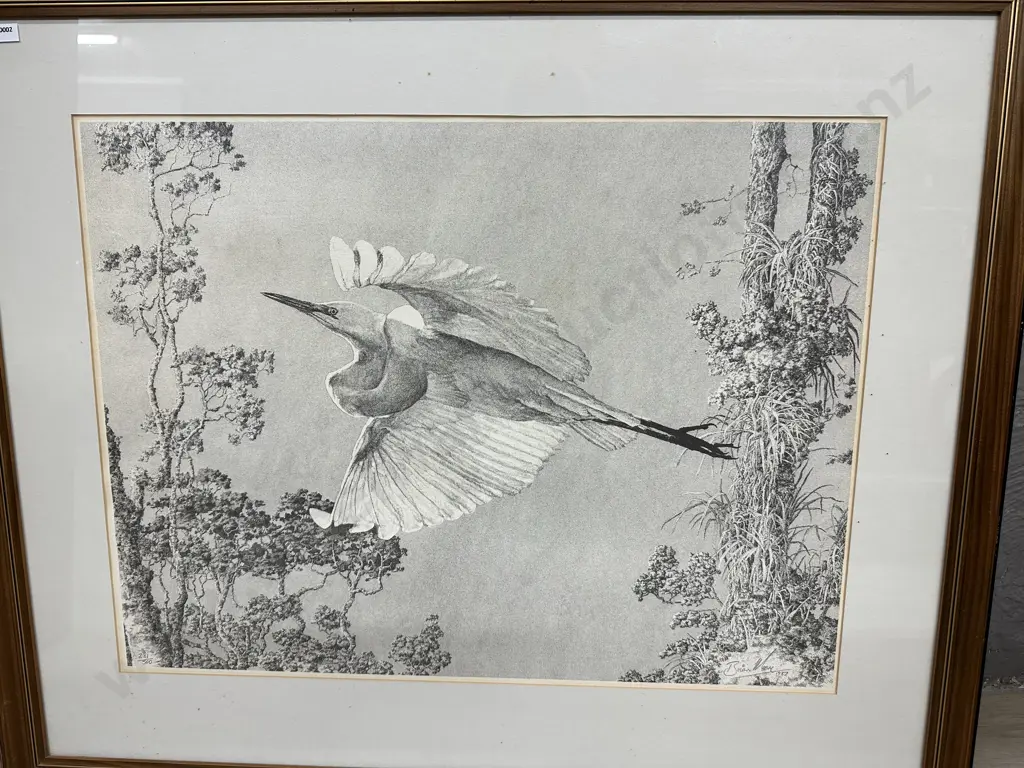 Signed Brian Moore Lithograph 281/500, 1987, 67 x 81cm Image 1++