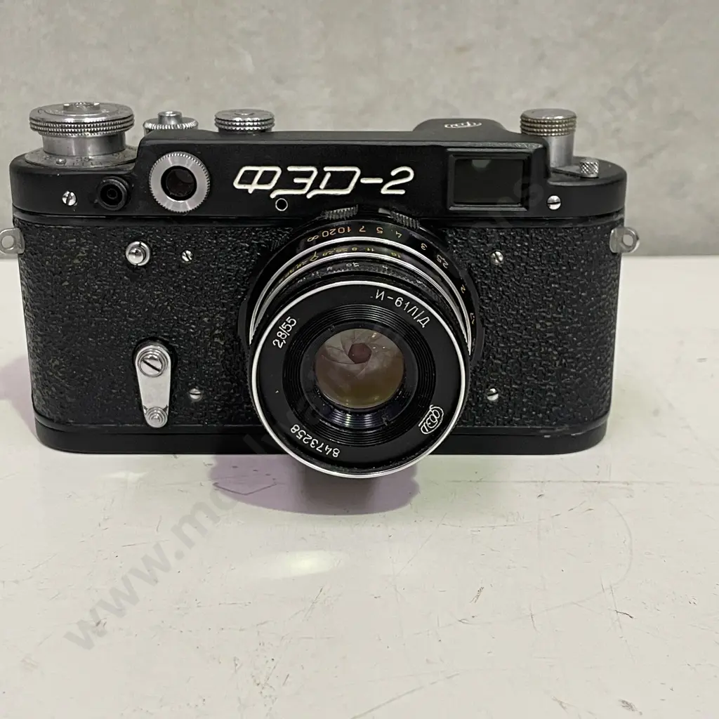 Vintage FED 2 Camera Image 1++