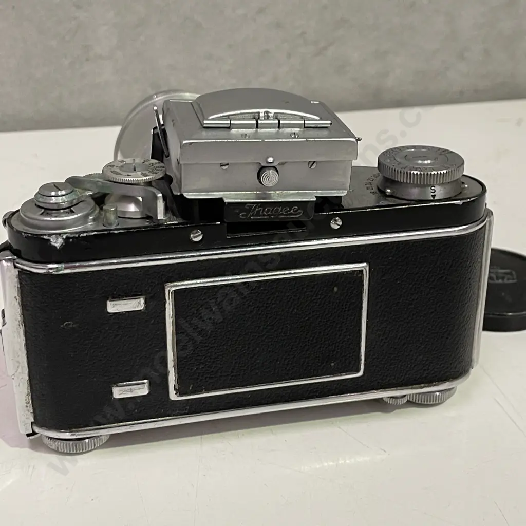 Vintage Exakta Varex Jhagee Dresden Camera with Carl Zeiss Jena Aluminium Lens Image 1++