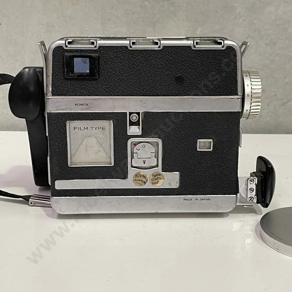 Vintage Konica Koni-Omega Rapid Camera with Hexanon 60mm Lens Image 1++
