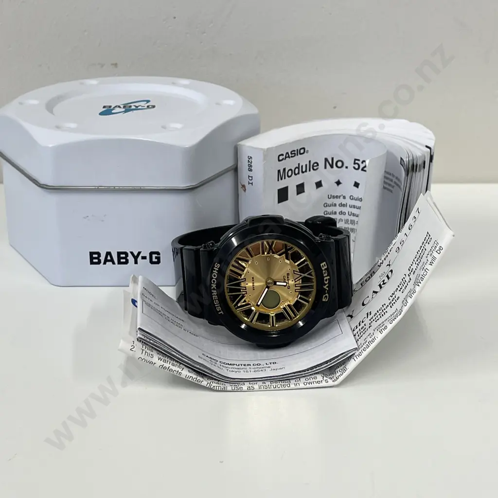 Baby-G Watch in White Tin Box MP-MBGA7-15 Image 1++