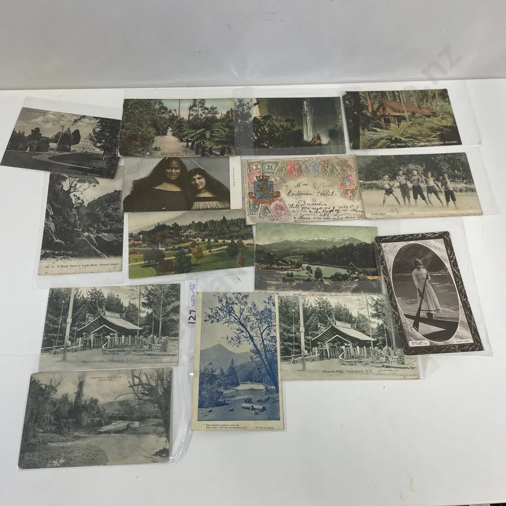Vintage Assortment of Postcards - New Zealand, Kiwiana, Maori themed Image 1++