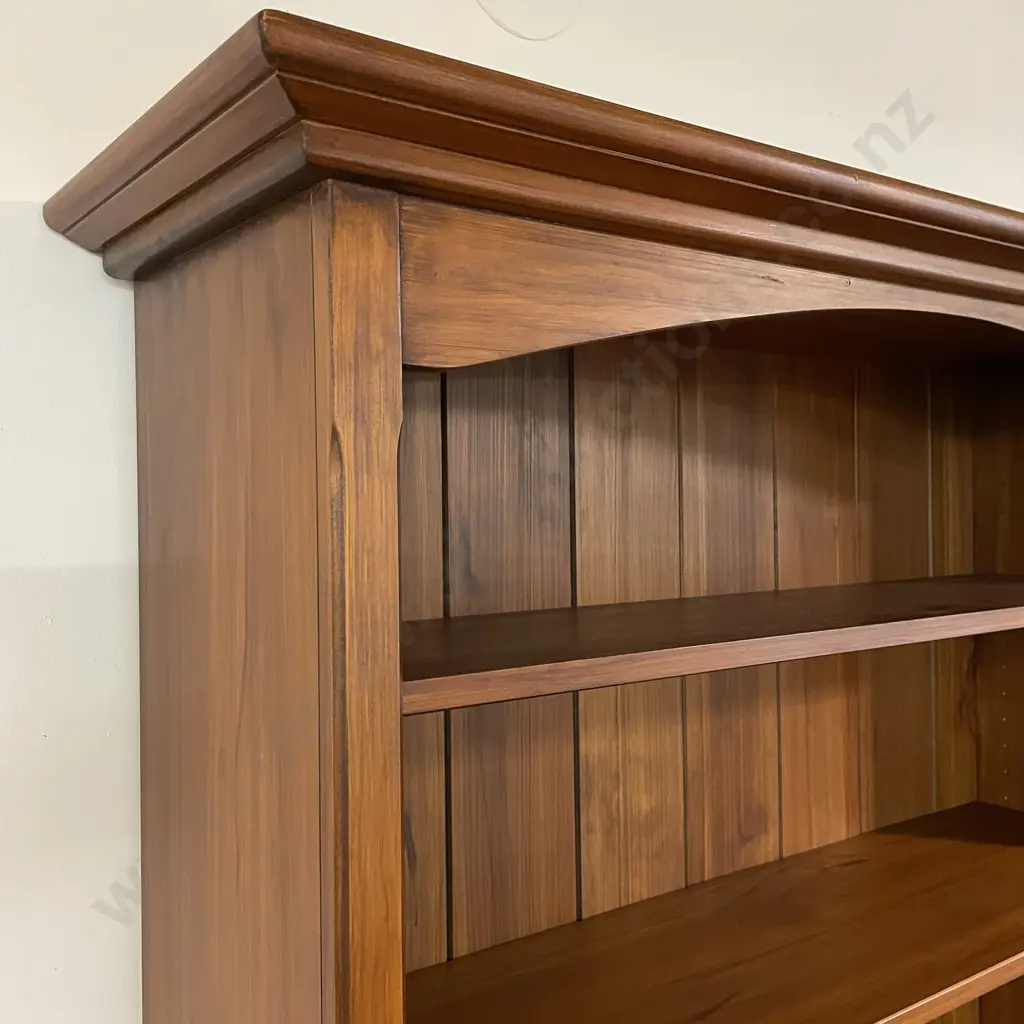 Ex Greenslades Solid Wood 5 Tier Bookcase Image 1++