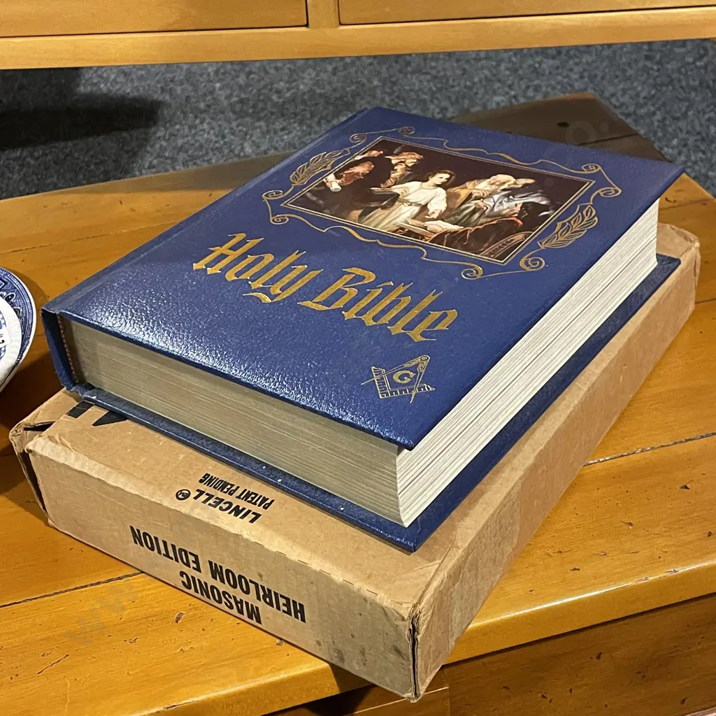 Vintage Heirloom Masters Reference Edition Bible Image 1++