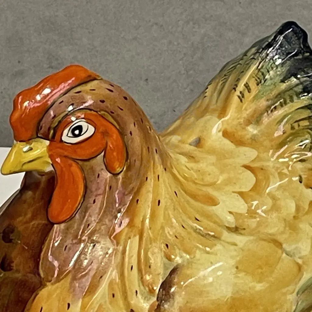 Rare Royal Winton Chanticleer Chicken Cheese/Butterkeep Image 1++