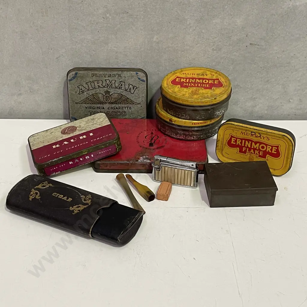 Assorted Vintage Tobacca Tins etc Image 1++