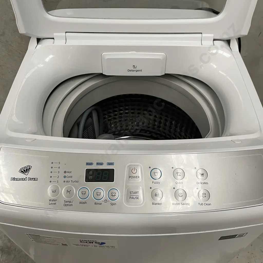 Samsung 5.5kg Top Loader Model WA55H4000SW Image 1++