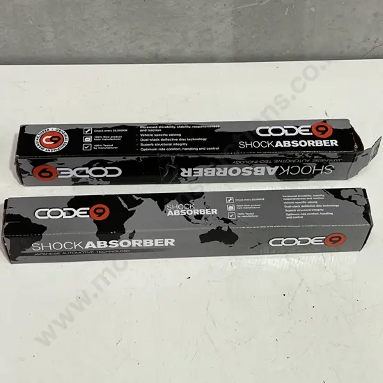 Pair of Code 9 Shock Absorbers boxed as new