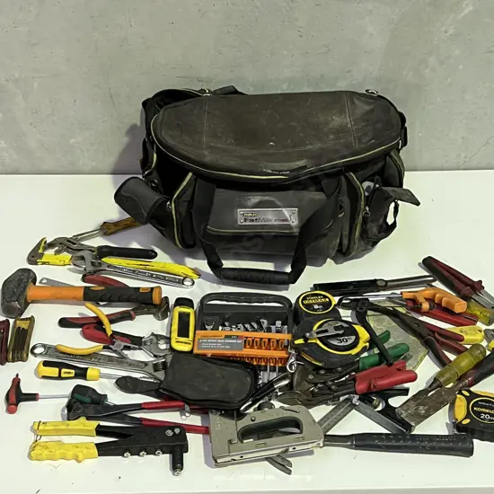 Stanley Fatmax Extreme Tool Kit with large assortment of Hand tools