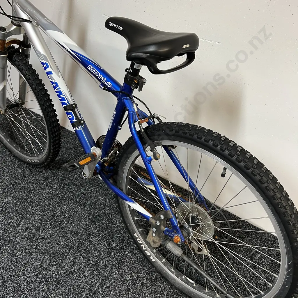 Silver/Blue Alamode MTN 1.0 Mountain Bike. 6061 Extra Light Aluminium Alloy Tubing Image 1++