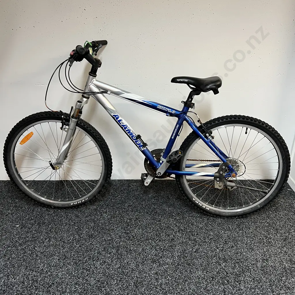 Silver/Blue Alamode MTN 1.0 Mountain Bike. 6061 Extra Light Aluminium Alloy Tubing Image 1++