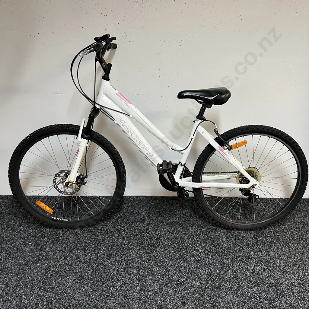White Diamond Back ApexDX Bike Image 1++