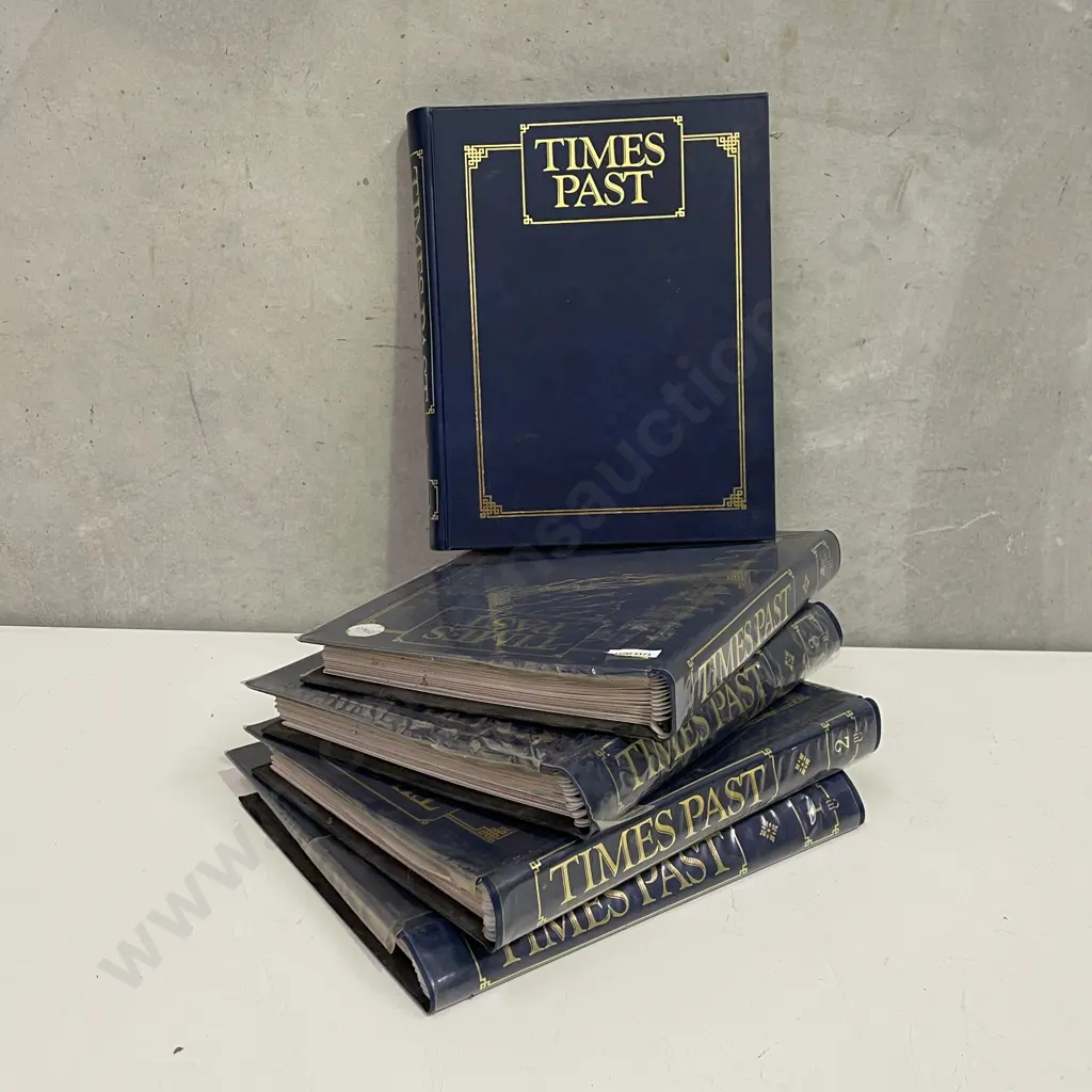 5 Volume Set of Vintage Past Times Magazines Image 1++