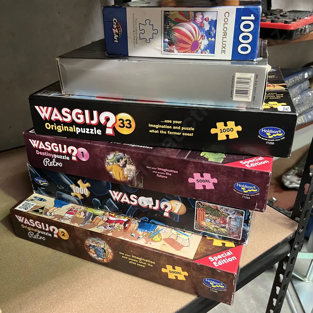 Assorted Wasjig Puzzles etc Image 1++