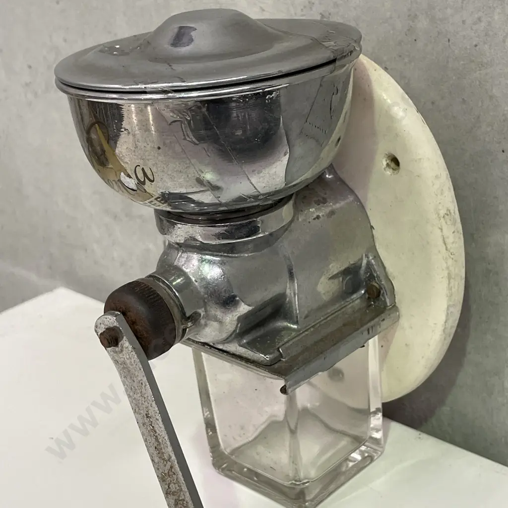 Vintage Wall Hung Coffee Grinder Image 1++